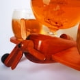 thumbnail image 2 of Whiskey Decanter Airplane Model Gift Set with 2 Etched Globe Whisky Glasses and 1 Funnel - for Liquor, Scotch, Bourbon, Vodka, Gifts for Men, 2 of 7