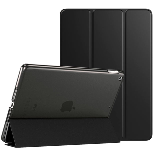 Funda TimoVo iPad 10.2 para iPad de 9ª, 8ª y 7ª generación con soporte, color negro
