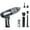 black, variant on Cordless Vacuum Brushless Motor Car Interior Cleaner 9000PA Compressed Air Duster Brushless Motor Keyboard Cleane