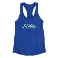thumbnail image 3 of Friendship Day Italic Text Racerback Tank Women -Image by Shutterstock, Female Medium, 3 of 4