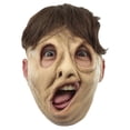 thumbnail image 1 of Deformity Twisty Face Open Top Hair Opening Character Adult Latex Mask Halloween, 1 of 1