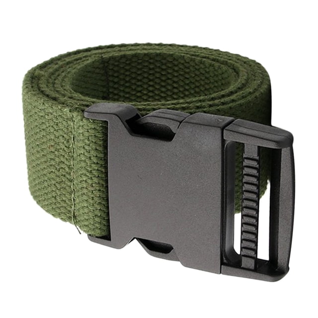 Cinturón de lona unisex Trabajo militar Deportes Cinturón de te Hebil Sunnimix Cinturón de lona