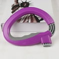 thumbnail image 1 of 2 Pcs Portable Vegetable Lifter Large Load Open And Close Type Lifting Ring Portable Device Bag Carrier D-type Lifter Shopping Bag, Purple, 1 of 5