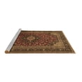 thumbnail image 2 of Ahgly Company Machine Washable Indoor Rectangle Persian Brown Traditional Area Rugs, 2' x 3', 2 of 4