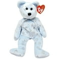 thumbnail image 4 of Ty Beanie Babies Flaky the Bear with Silver Snowflakes Christmas Plush 2002, 4 of 7