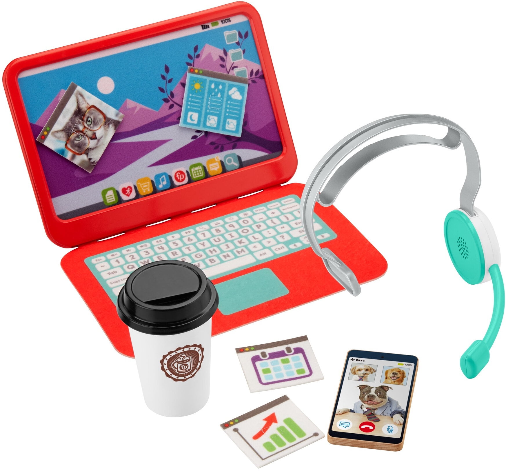 Computer Laptop Tablet Kids Educational Learning Machine Study Music Toy 