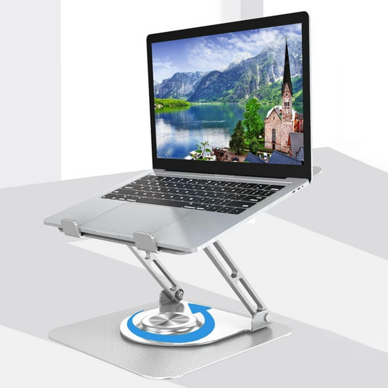 Laptop Stand. 360 Degree Rotation Foldable Laptops Elevator Portable for  Tablet PC . - Walmart.com