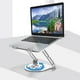 thumbnail image 4 of Soporte universal para portátil, diseño ergonómico hueco y portátil para tableta. Plata, 4 of 7