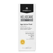 Heliocare 360 - Age Active Fluid, Sun Cream SPF50, Anti Ageing Protection, Water and Sweat Resistant, 50ml