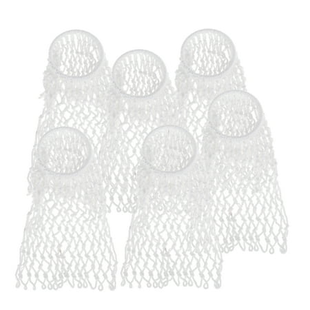 

Durable 15cm/ Long Pool Table Net Bag Pockets Web Snooker Billiard Supplies Accessories Pack/6pcs