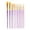 Purple, variant on LSLJS Plastic Rod Oil Brush Set Painting Watercolor Hand Painted Art Brush Oil Brush Set, Home Kitchen Gadgets Accessories