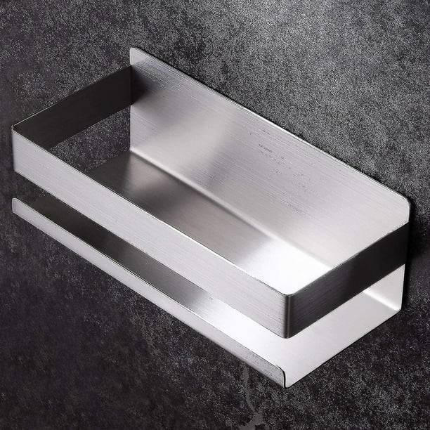 Self Adhesive Shower Shelf Bathroom Shelf Stick On Wall Shower Caddy