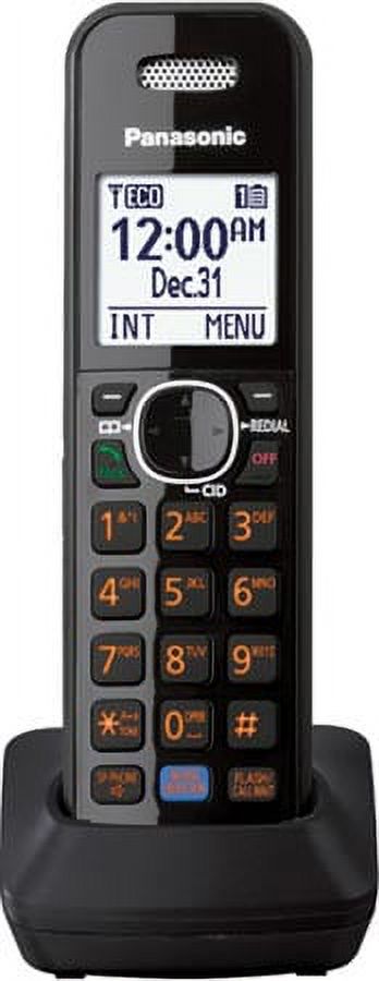 Panasonic KX-TG6844B 4 Handset 1.9GHz DECT 6.0 Wall Mountable Cordless Phone New - image 2 of 2