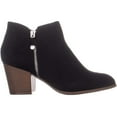 thumbnail image 5 of Style & Co. Womens Masrinaa Double Zipper Microsuede Booties, 5 of 35
