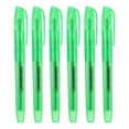 thumbnail image 1 of Marcador Verde, 6 Marcadores Fluorescentes Sin Filtraciones, Lápices Neón de Vista Clara, Secado Rápido, Marcadores de Bolsillo con Punta en Cuchilla, Lindos para Libros y Oficina, 1 of 6