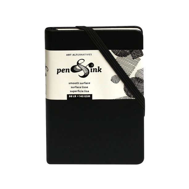 Art Alternatives Pen & Ink Sketch Book, HeavyWeight, Portrait, 3.5" x