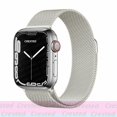 thumbnail image 1 of Milanese Loop para Apple Watch Ultra Band 49mm 44mm 45mm 40mm 41mm 42mm 38mm 38 mm cinturón pulsera iWatch series 7 se 3 5 6 8 Correa Dengxun unisex, 1 of 2