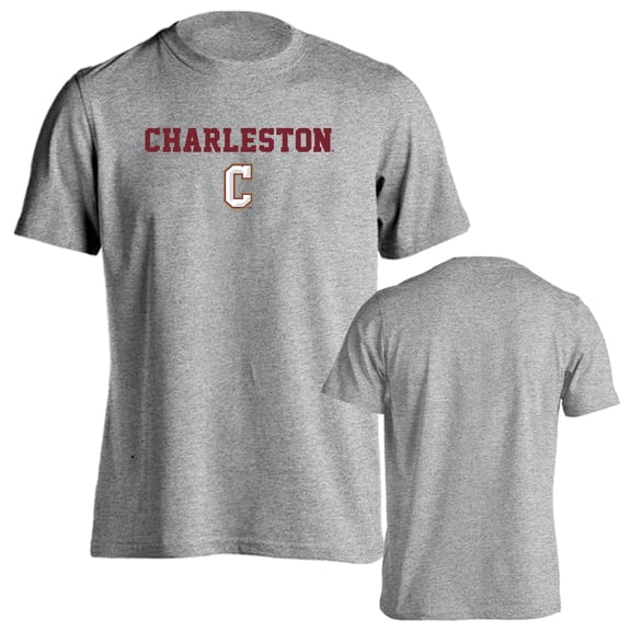 College of Charleston Cougars Classic Arch with Mascot Short Sleeve T-Shirt