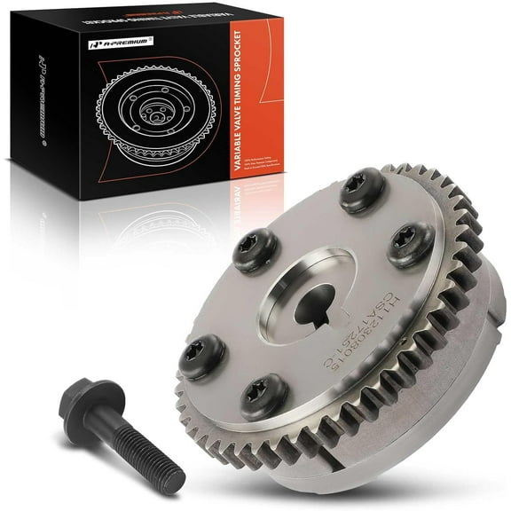 A-Premium Engine Variable Valve Timing Camshaft Phaser Gear Compatible with Honda Accord 2008-2012 CR-V Crosstour 2012-2014 2.4L