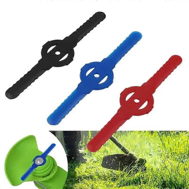 20/5PC Plastic Cutter Blades For Electric Cordless Grass Trimmer Strimmer Tools Replacement Mowing Blade Garden Power Tool Parts