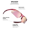 thumbnail image 2 of Gafas Deportivas Polarizadas Xagger para Niños y Jóvenes para Béisbol, 2 of 6
