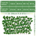 thumbnail image 3 of GOTGELIF 27.6x27.6 inch Expandable Artificial Ivy Leaf Privacy Fence Outdoor Privacy Screen for Garden,Yard, 3 of 14