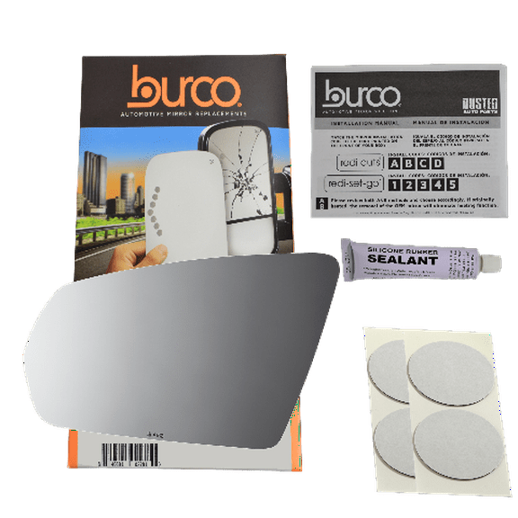 Fits 07-10 Sebring 08-14 Avenger Left Driver Mirror Glass Lens Non Heated