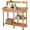 Wood, variant on Potting Bench Outdoor Garden Work Bench Station Planting Solid Wood Construction for Horticulture w/Sink Drawer Rack Shelves Brown