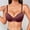 Red, variant on ALLLIST Push up Bras for Women Plus Size No Underwire Underwear Plain Brown Breathable Ladie's Bras 70b-90c