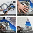 thumbnail image 4 of Balery Astronaut in Outer Space Doormat, Durable Flannel Fabric, Waterproof Stain and Fade Resistant, Low Profile,Indoor Outdoor Door Mats, Easy Clean Patio Entrance Mat, 16x24in, 4 of 9