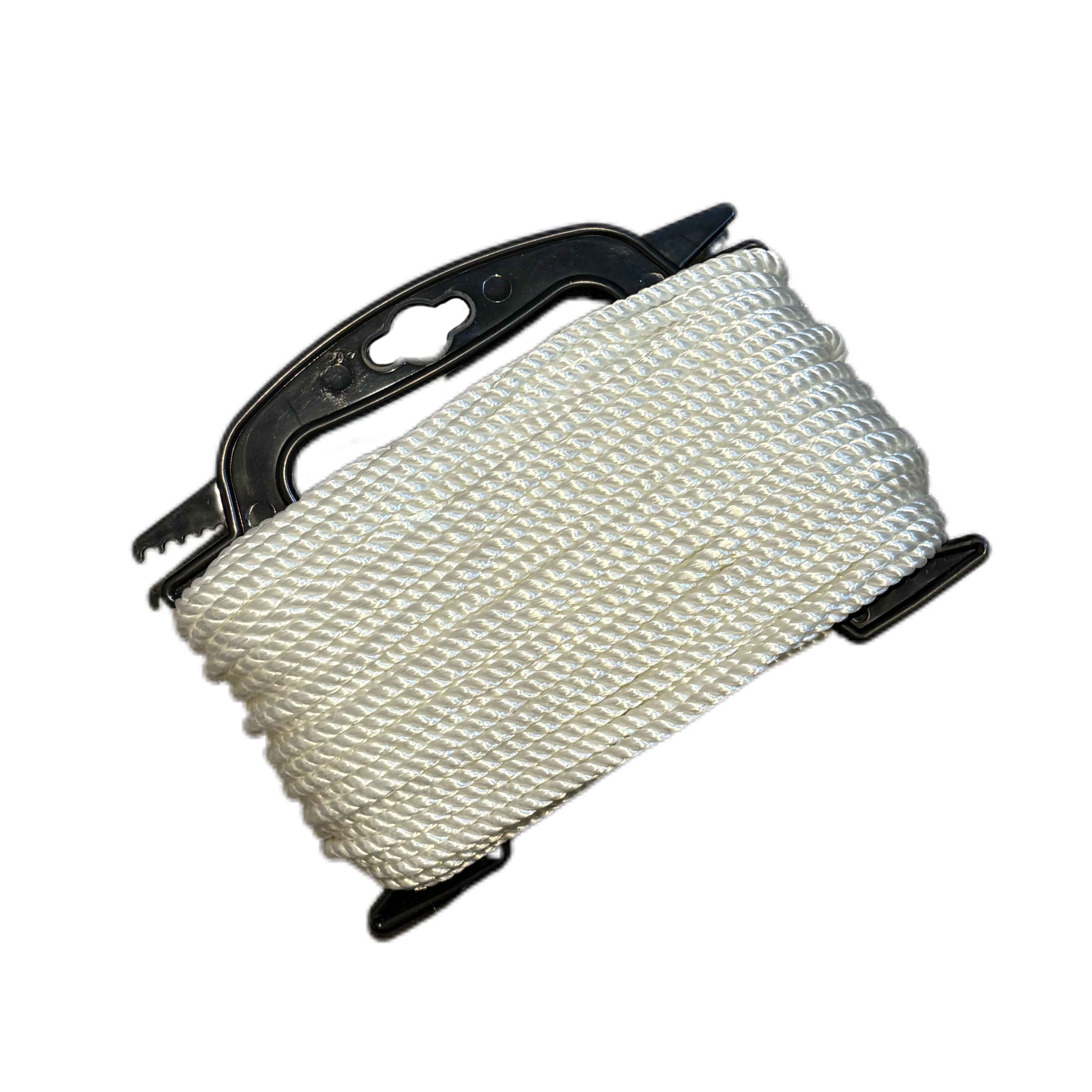 Hyper Tough Diameter 3/16 inch, 100 feet White Nylon Blend Twisted Rope, 1 Each