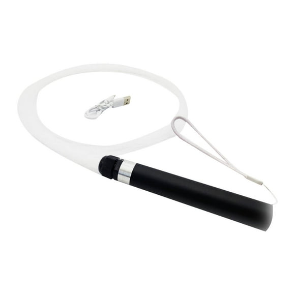 Fouet en Fibre Pixel Fouet en Fibre Optique à DEL Corde Clignotante Accessoires de Danse Balancer Frapper Lumières Colorées Boîte de Nuit Bar Fête Performance Musicale Jouets de Fête