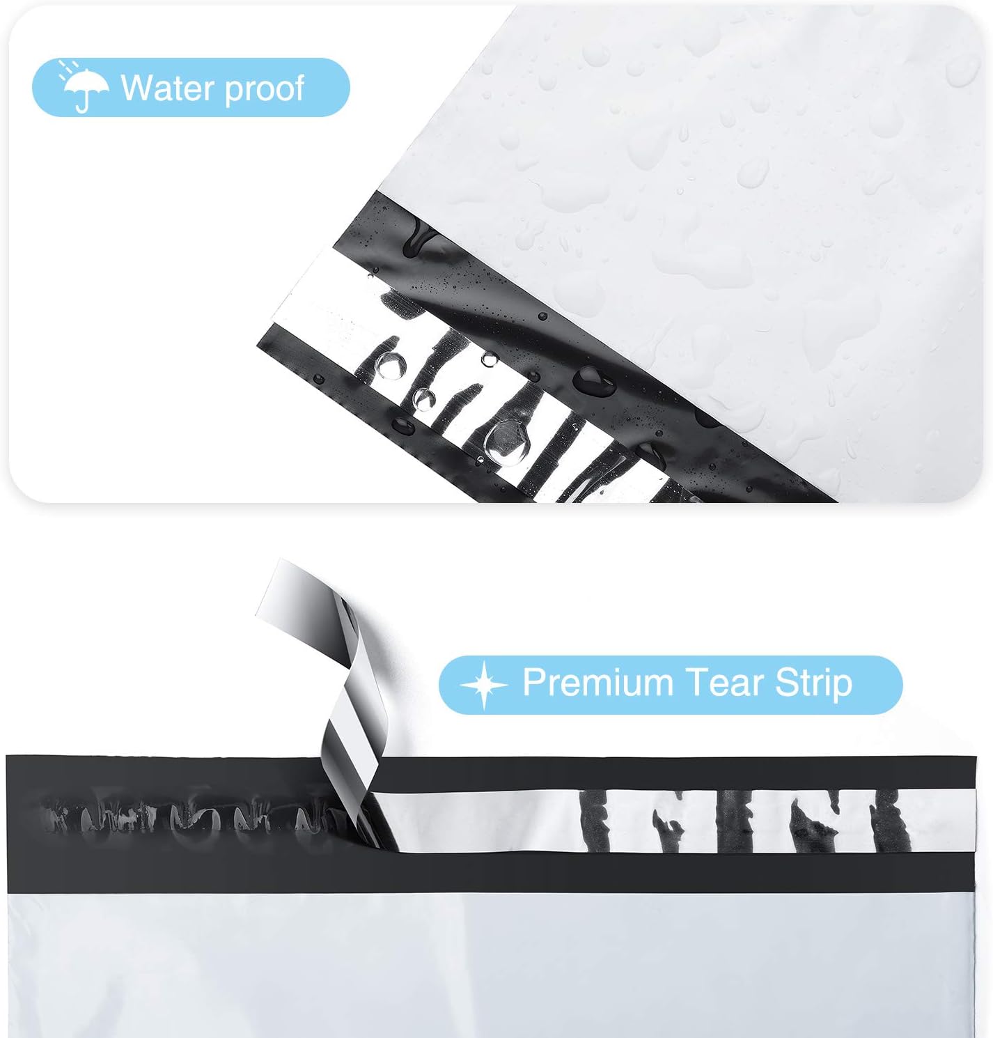 19x24 Inch White Poly Mailers – Large Self-Seal Plastic Shipping Envelopes / Bags (Pack Of?)