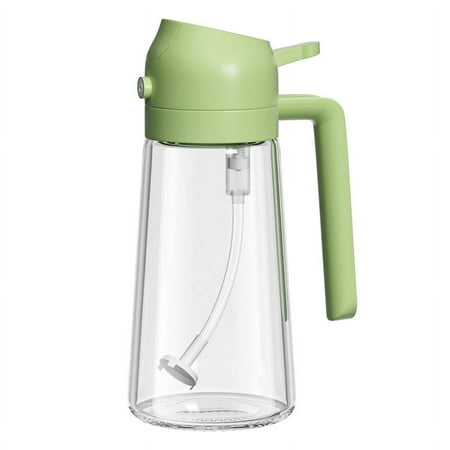 

LILIANG 2 in 1 Oil Dispenser and Oil Sprayer 470ml/16oz Glass Oil Dispenser Bottle for Cooking Kitchen Salad BBQ