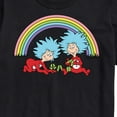 thumbnail image 3 of The Cat in the Hat - Thing 1 2 Rainbow - Men's Short Sleeve Graphic T-Shirt, 3 of 5