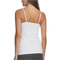 thumbnail image 4 of Maidenform Cotton Stretch Camisole - 2 Pack DMC008 S/Black/White, 4 of 4