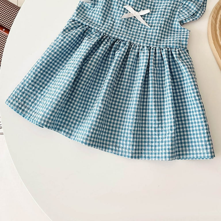 Dresses for Girl Babies Clothing Solid Drawstring Fashion Swing Party Concert Dress Swing Casual Mini Dress Teen juniors for Daily Wear