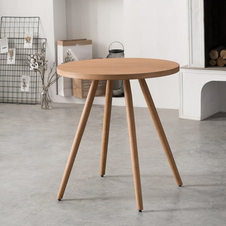 Lille Mid-Century Modern Bamboo Dining Site Table