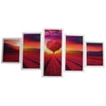 thumbnail image 2 of Pintura de paisaje, 5 piezas de pinturas decorativas, decoraciones de pared innovadoras, pintura de pared, confiabilidad excepcional, 2 of 14