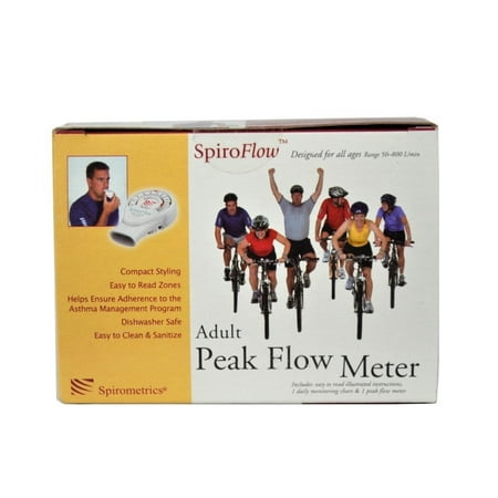 Spir-O-Flow Pocket Peak Flow Meter-1 Each