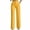 Yellow, variant on WRKEKC Dress Pants Women High Waisted Straight Leg Flowy Suit Pants with Pockets Office Business Work Trousers