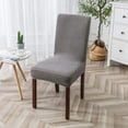 thumbnail image 3 of GY 1PCS High Elasticity Dining Chair Cover, Polyester Material, Suitable for Dining Room, Wedding, Banquet, Home Decoration, 3 of 9