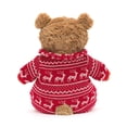 thumbnail image 3 of Jellycat 11" Soft Plushies Toys Bartholomew Bear Winter Pyjamas Stuffed Toys, Cosy and Soft Stuffed Animals Plush Toys Doll, Ideal Easter Day Gift, 3 of 3
