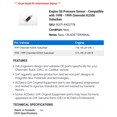 thumbnail image 2 of Engine Oil Pressure Sensor - Compatible with 1998 - 1999 Chevy K2500 Suburban, 2 of 2