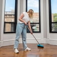 thumbnail image 4 of E-Cloth Easy-Click Home Cleaning Supplies Set - Dust Broom & Flat Mop Kit for Floor Cleaning, Wall, Ceiling, & Floor Duster, Adjustable Handle, Interchangeable Heads, Washable Pads, No Refills Needed, 4 of 7