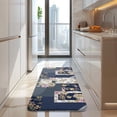 thumbnail image 4 of Pioneer Flower Floral Print Pattern Kitchen Rug Mat,Kitchen Runner Rugs Non Skid Washable,Decorative Kitchen Floor Mats for Kitchen,Sink,Laundry,17"x47.2", 4 of 7