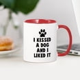 thumbnail image 3 of CafePress - I Kissed A Dog And I Liked It - 11 oz Ceramic Mug - Novelty Coffee Tea Cup, 3 of 4