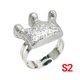 thumbnail image 1 of Anillo de aleación ajustable con dibujos animados para niños de estilo transfronterizo, lindo anillo de sirena con unicornio para niña, 1 of 6