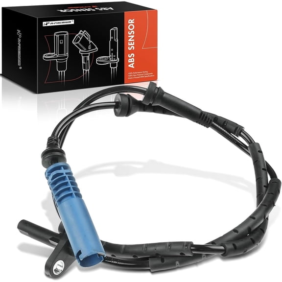 A-Premium ABS Wheel Speed Sensor Compatible with BMW Models - X3 2004 2005 2006 2007 2008 2009 2010 - Front Driver or Passenger Side, Replace# 34523405906, 34523420330