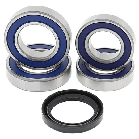 Ducati Racing Team - New All Balls Racing Wheel Bearing Kit 25-1707 For Ducati 999 R 2004 2005 2006, 749 2004 2005 2006, 999 S 2003 2004 2005 2006, 999 S Team USA 2007, 749 R 2005, 749 Dark 2005, 999 2003 2004 2005 2006